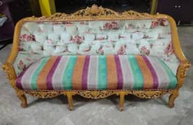 Pure wood sofa set (chinioti)