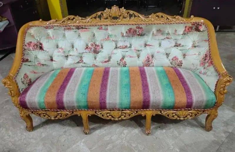 Pure wood sofa set (chinioti) 0