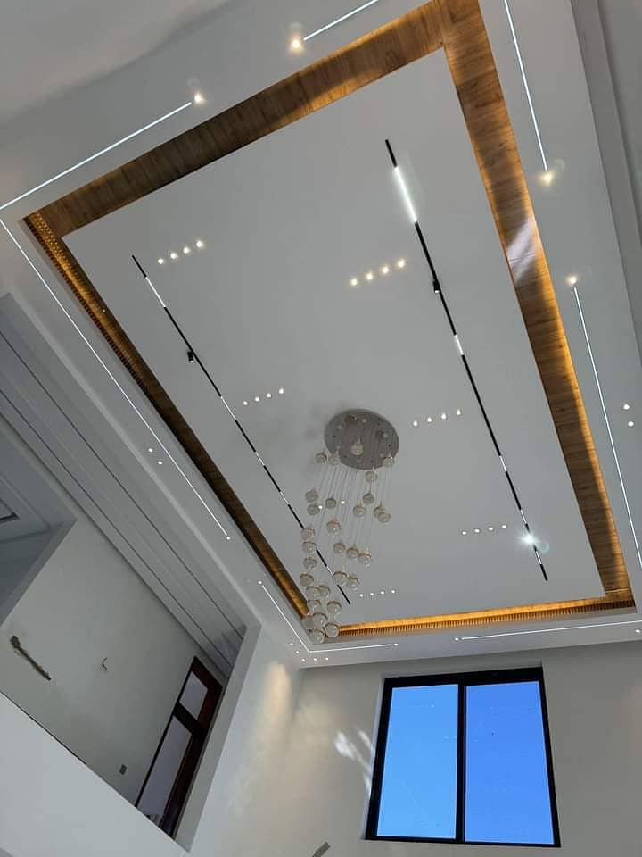 Plastic Paris Ceiling/ False Ceiling /pop Ceiling / All Ceiling work 11