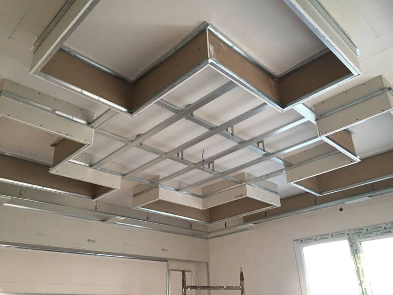 Plastic Paris Ceiling/ False Ceiling /pop Ceiling / All Ceiling work 17