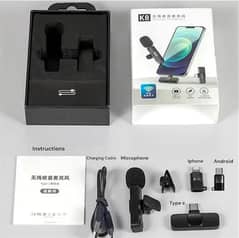 K8 Wireless 3-in-1 Noise Reduction Microphone