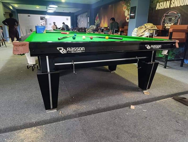 Rasson Steel cushion snooker 1