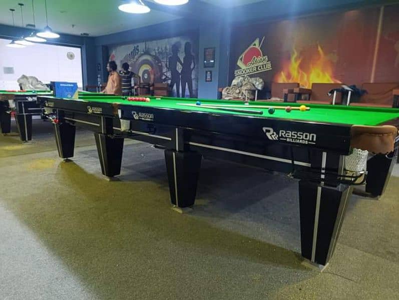 Rasson Steel cushion snooker 2