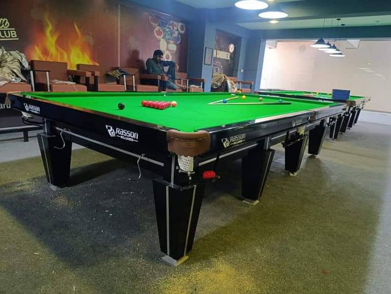 Rasson Steel cushion snooker 3