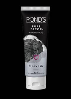 best pond's face wash | activated charcoal | anti-pollution + purity