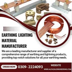 Earthing Lightning/ Grounding Material/ Copper rod/in lahore