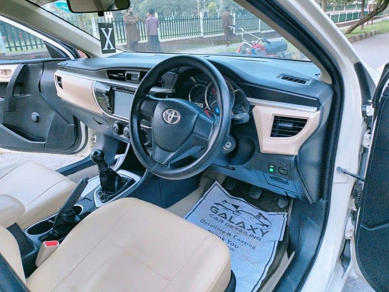 Toyota Corolla XLI (Converted to GLI) 2014 Islamabad Registerd B2B 6