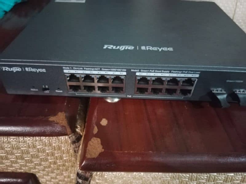 POE network switch 16port manageable 1