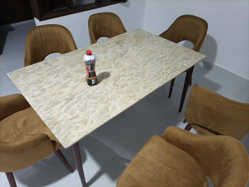 Dining table with 6 chairs 3