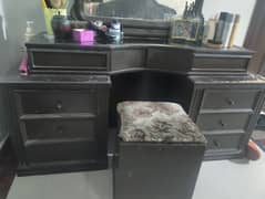 Bed Set. , Dressing Table and Iron Stand