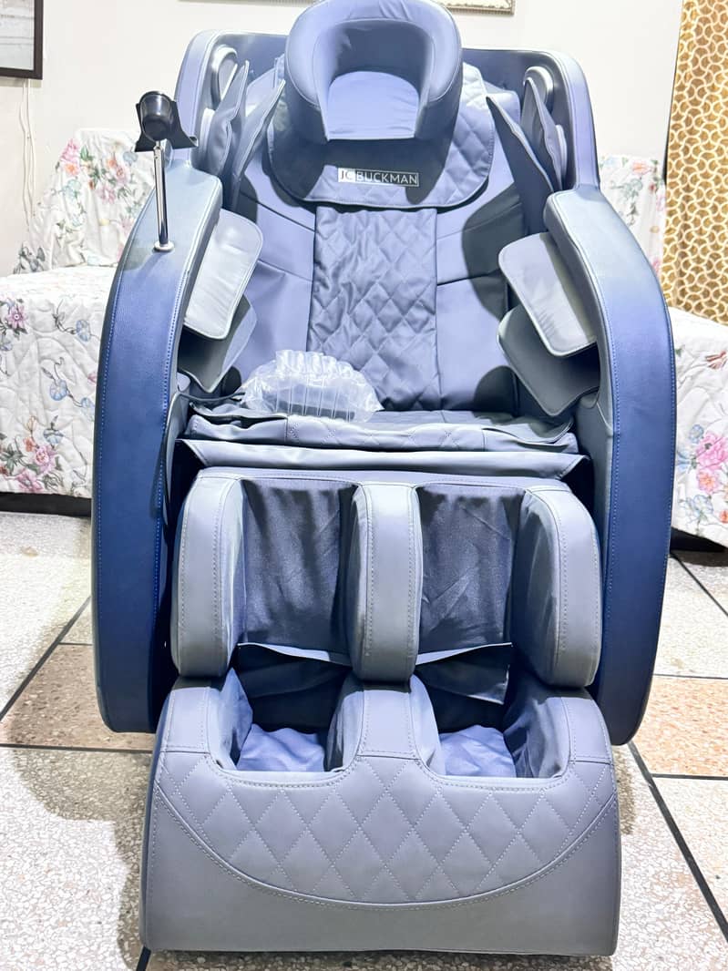 JC Buckman RefreshUs Massage Chair Blue Color 6