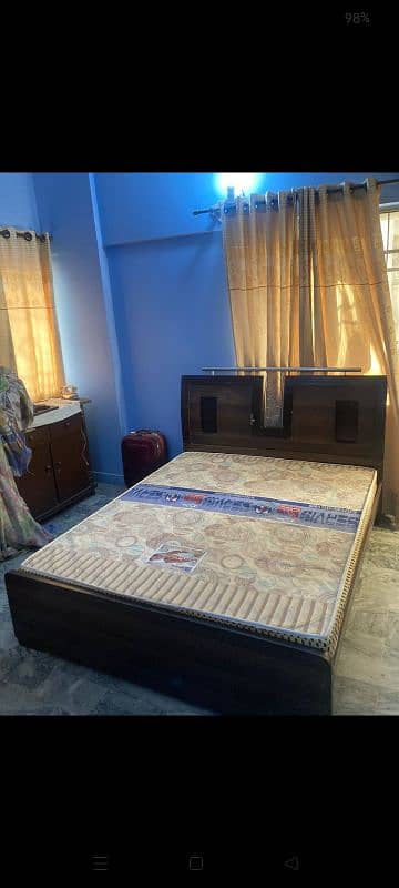 Queen Size bed with mattress 1