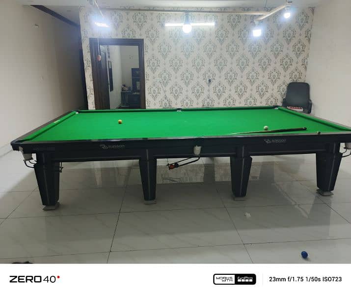 Rasson snooker table 2