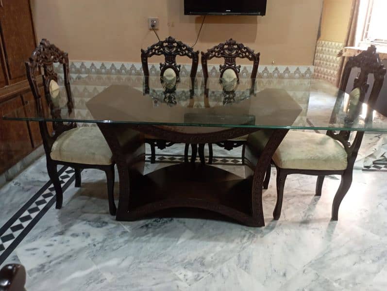 pure wooden dinning 4