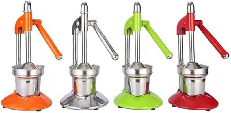 Manual Juicer, Hand Press Citrus Presser With Stainless Steel Cup 1