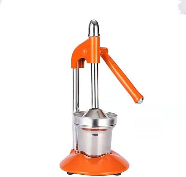 Manual Juicer, Hand Press Citrus Presser With Stainless Steel Cup 2