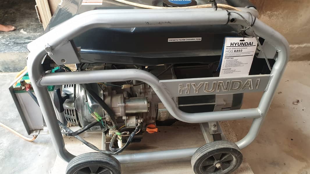 Hyundai Gasoline Generator 5.5 KW (HGS6250) 3