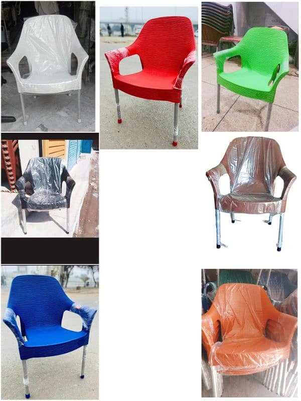 Chairs / plastic chairs / pure plastic chairs / wavy plastic chairs 10