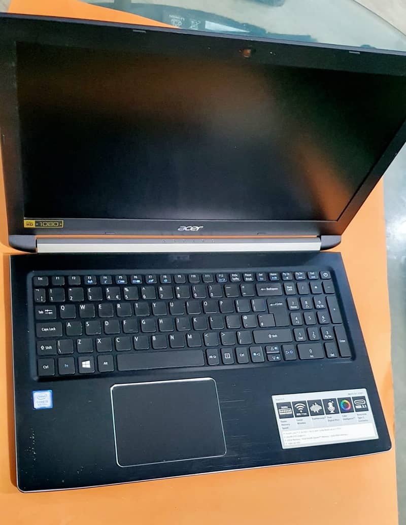 Core i5 8th 15.6 FHD Slim Laptop 8gb 256gb Acer Aspire 615 1