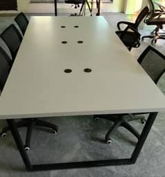 conference table with 6 chairs