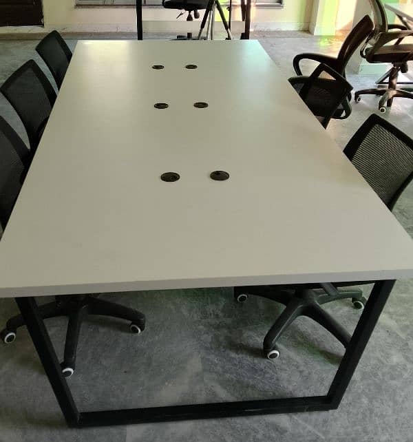 conference table with 6 chairs 0