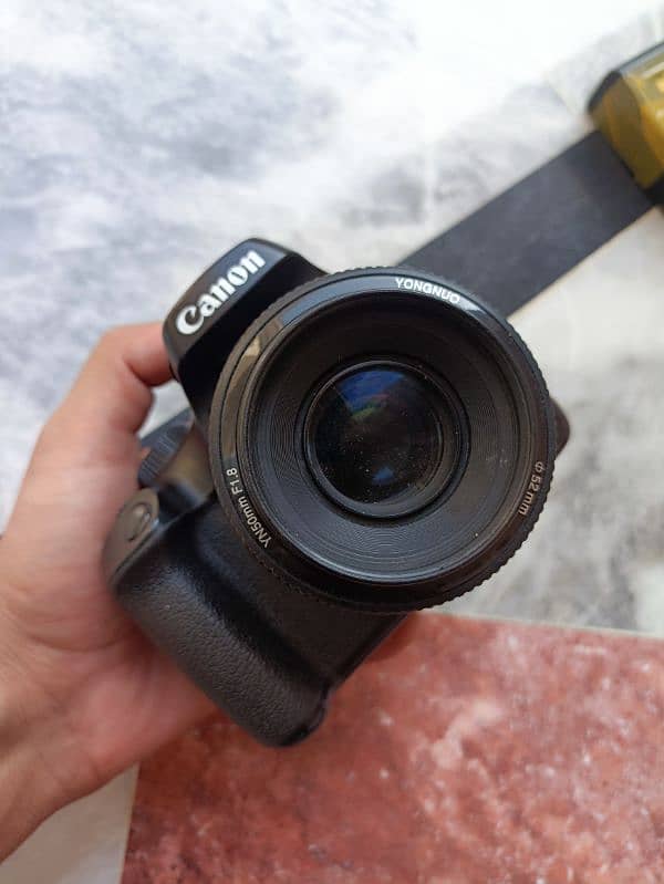 canon 3000d with 50mm 15