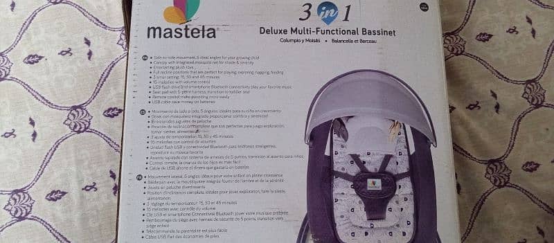 mastela 3in 1 bassenet 2