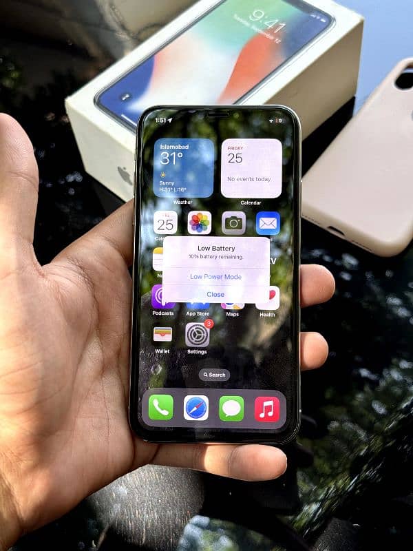 iphone X 64gb pta approved 6