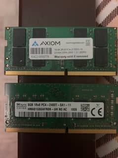 8GB & 16GB DDR3 & DDR4 memory