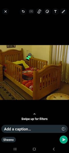 diyar wooden  single bed