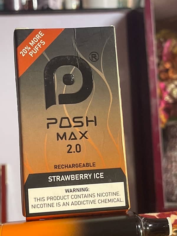 pash max2.0 puff rechargeable 1