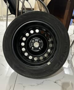 Dunlop Tyre with Steel Rim 175/65/15