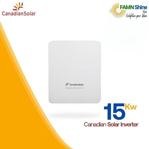 15kw ongrid inverter Canadian solar CSI 0