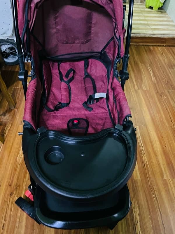 stroller  branded with music 0