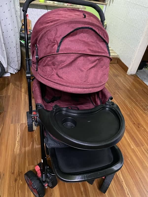 stroller  branded with music 1