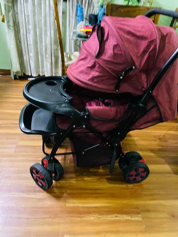 stroller  branded with music 2