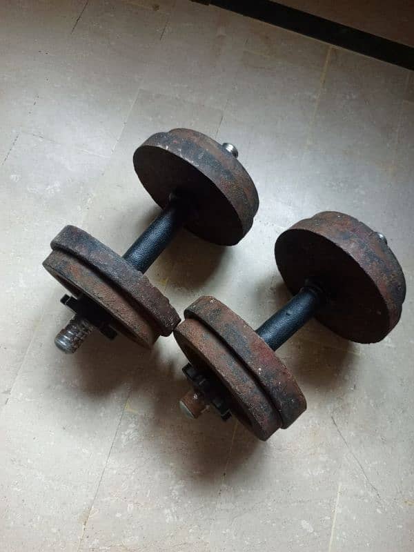 20kg Adjustable Dumbbell Set 0