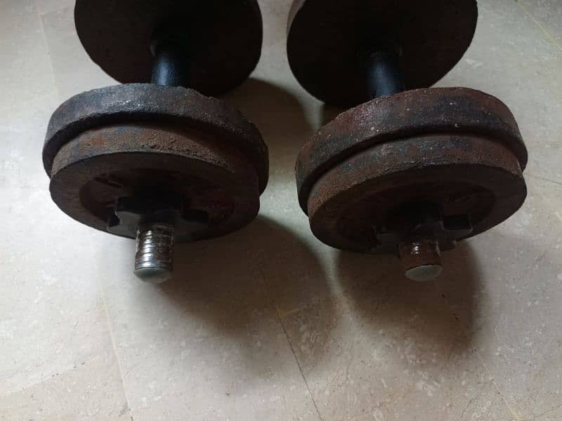 20kg Adjustable Dumbbell Set 2