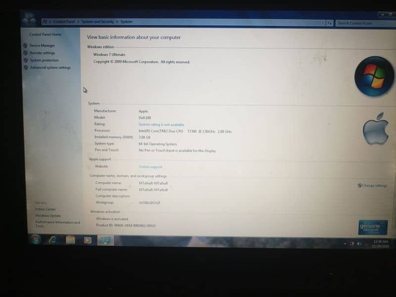 Dell Latitude D630 7