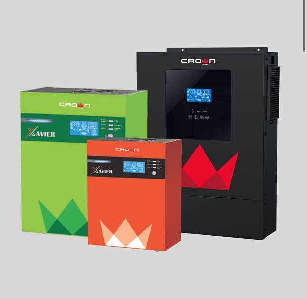 Crown 9.8kw/8.2kw/6kw/4kw/3kw/2.4kw/1.2kw/hybrid inverter Xavier2crown 1