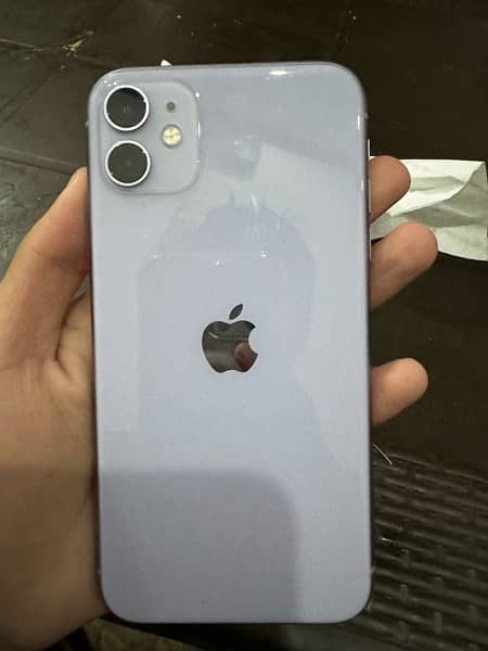 iPhone 11 jv purple colour 64gb 1