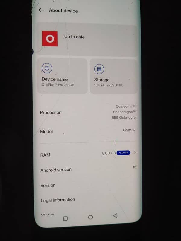OnePlus 7 pro 8/256 4