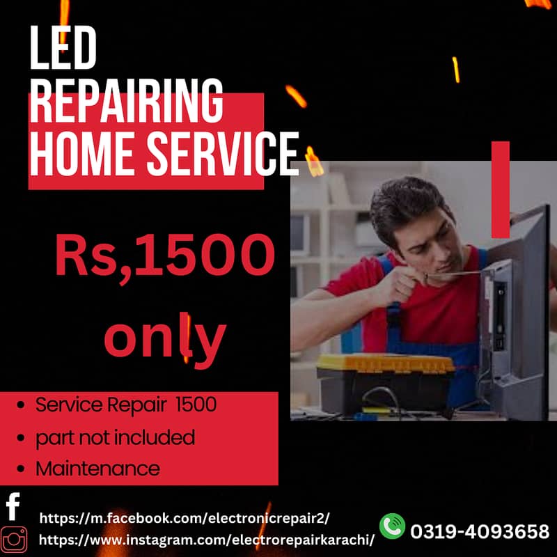 Home service LED repairing and home appliences 0