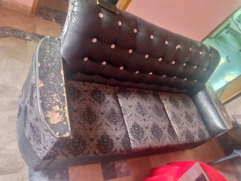 one 3 seater 2 single seater sofa 1