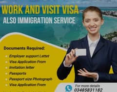 Visit Visa | Work Permit Available | Immigration Service