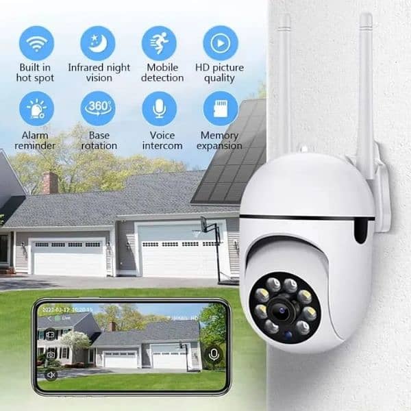 WiFi Surveillance Cameras IP Camera HD 1080P IR Full Color Night 0