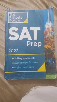 SAT preparation book. Princeton