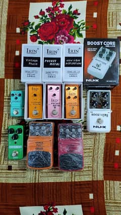 8 Different Guitar Effect Pedals