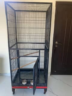 parrot cage beautiful and larg 0