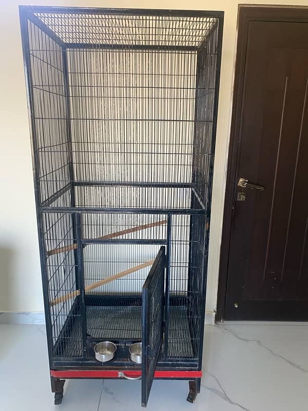 parrot cage beautiful and larg 0